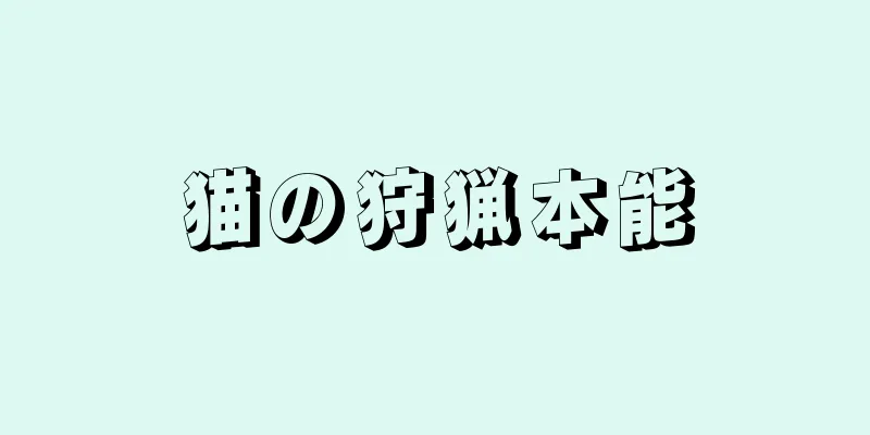 猫の狩猟本能