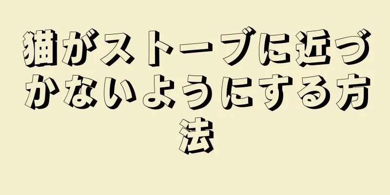 猫がストーブに近づかないようにする方法