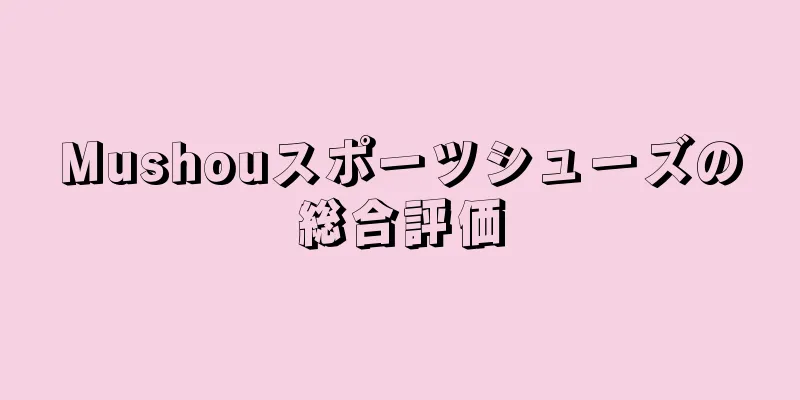 Mushouスポーツシューズの総合評価