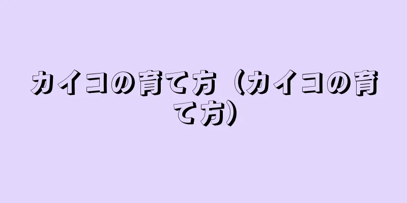 カイコの育て方（カイコの育て方）