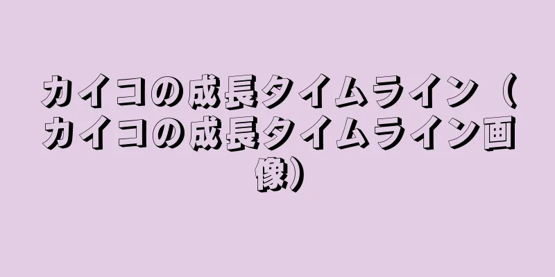 カイコの成長タイムライン（カイコの成長タイムライン画像）