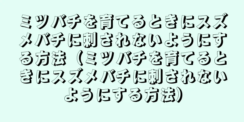 ミツバチを育てるときにスズメバチに刺されないようにする方法（ミツバチを育てるときにスズメバチに刺されないようにする方法）