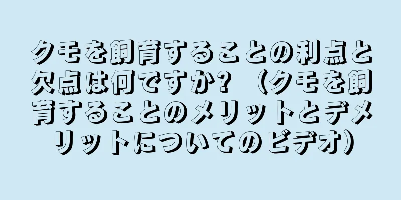 クモを飼育することの利点と欠点は何ですか? （クモを飼育することのメリットとデメリットについてのビデオ）