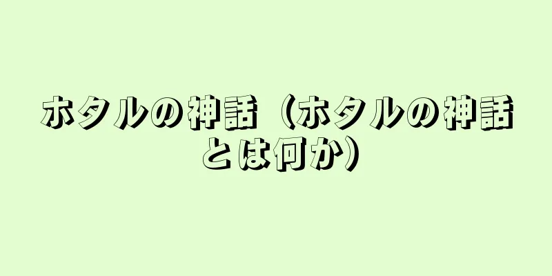 ホタルの神話（ホタルの神話とは何か）