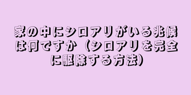 家の中にシロアリがいる兆候は何ですか（シロアリを完全に駆除する方法）