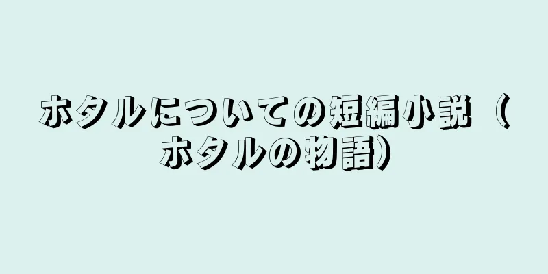 ホタルについての短編小説（ホタルの物語）