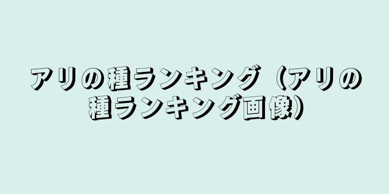 アリの種ランキング（アリの種ランキング画像）