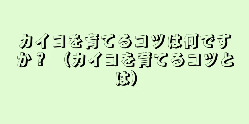 カイコを育てるコツは何ですか？ （カイコを育てるコツとは）