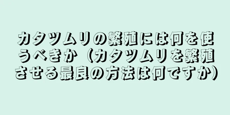 カタツムリの繁殖には何を使うべきか（カタツムリを繁殖させる最良の方法は何ですか）