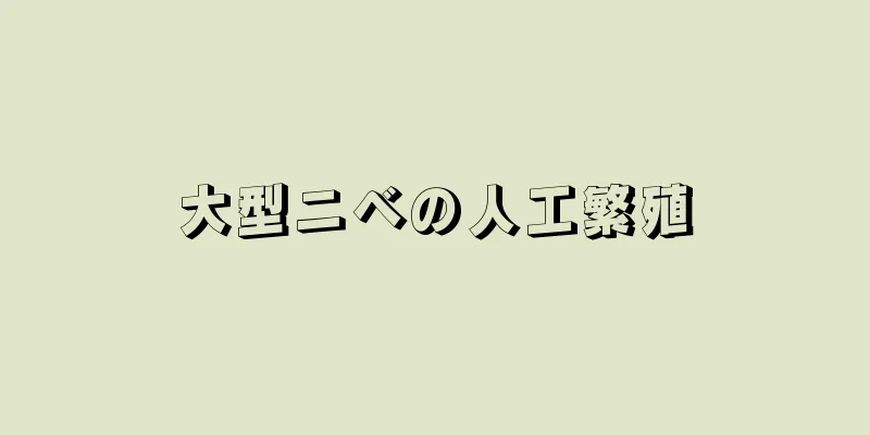 大型ニベの人工繁殖