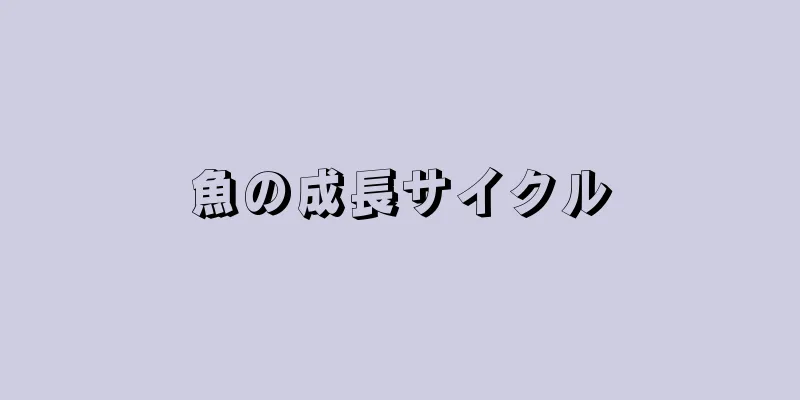 魚の成長サイクル