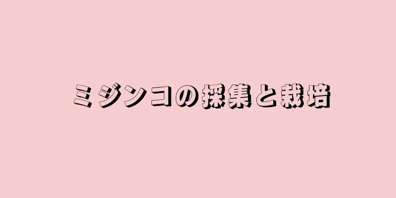 ミジンコの採集と栽培