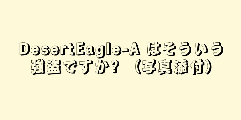 DesertEagle-A はそういう強盗ですか? （写真添付）