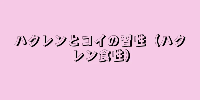 ハクレンとコイの習性（ハクレン食性）
