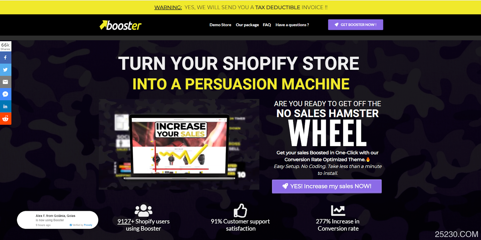 Shopify主题Booster：转化率最高的shopify主题模板 