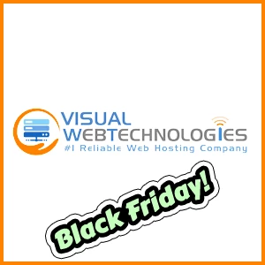 VisualWebTechnologiesのブラックフライデー大幅割引共有ホスティングオファーが登場！（共有ホスティングは年間7.48ドルから）