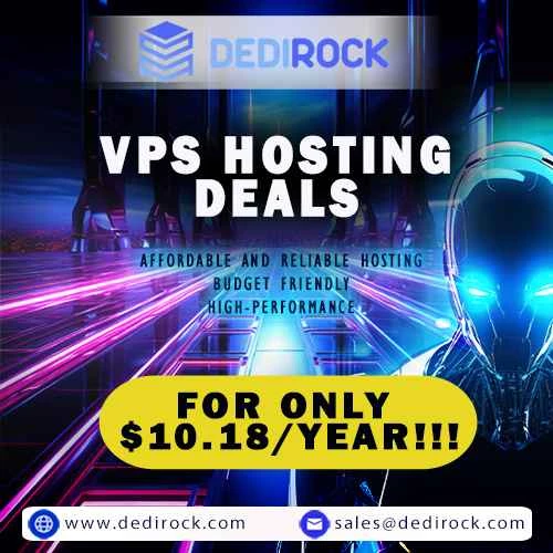 DediRock は価格を圧倒的に抑えます！ニューヨークまたはロサンゼルスの VPS が年間 11 ドル以下！
