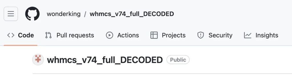 GitHub はこの Null 化された WHMCS リポジトリを削除するでしょうか?
