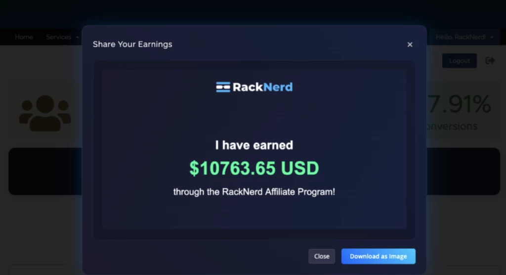 RackNerd オタクのように宣伝する