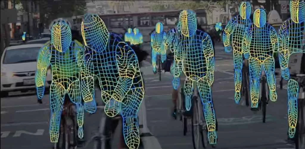 高密度ポーズ推定