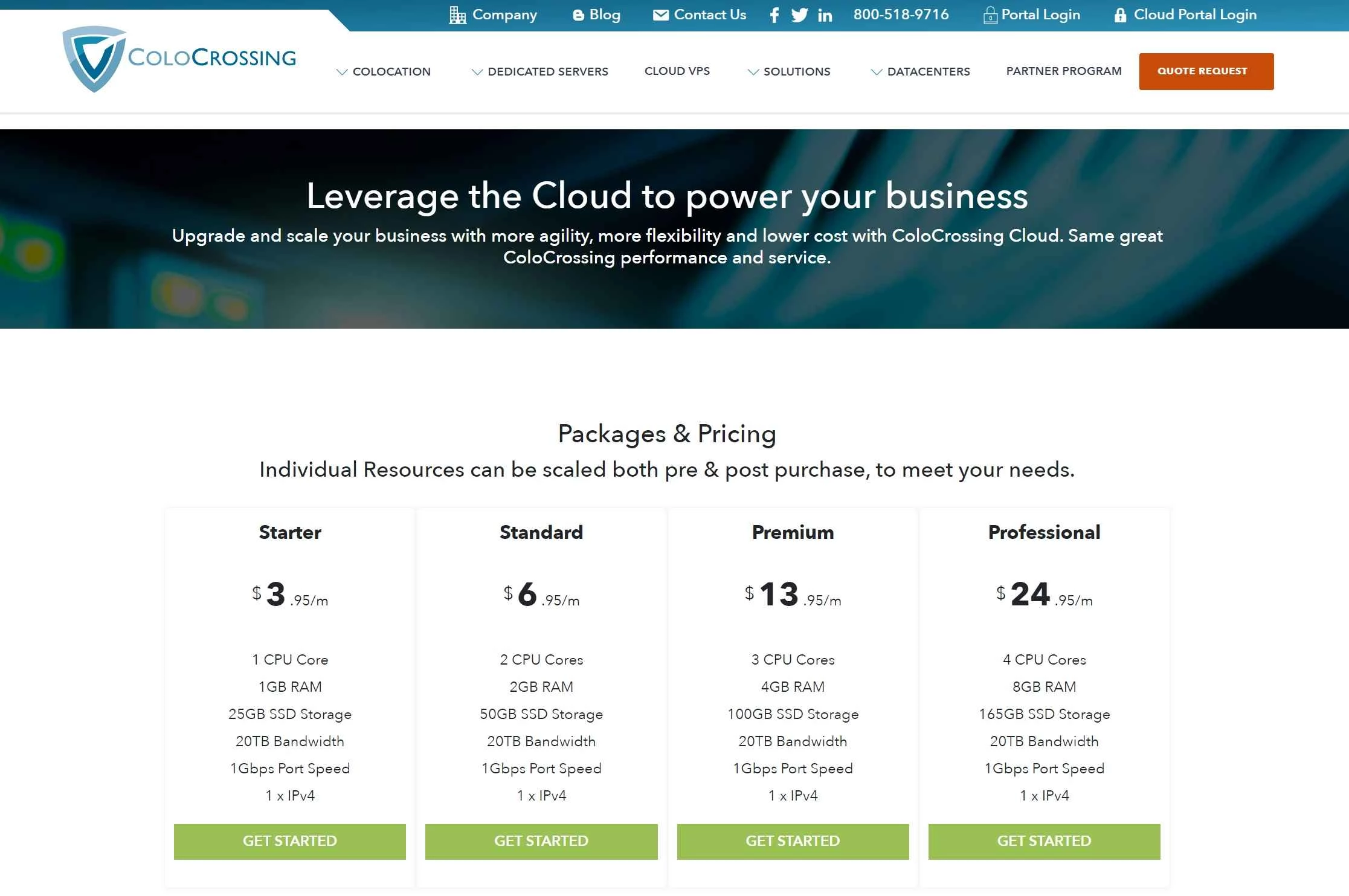 ColoCrossing - Cloud VPS