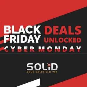 サイバー マンデー: 本日限定! SolidSEOVPS の 8GB Windows VPS が月額わずか 9.95 ドル - 他にも無制限帯域幅のお得なプランをご用意!