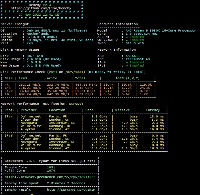 それは素晴らしいベンチマークです!