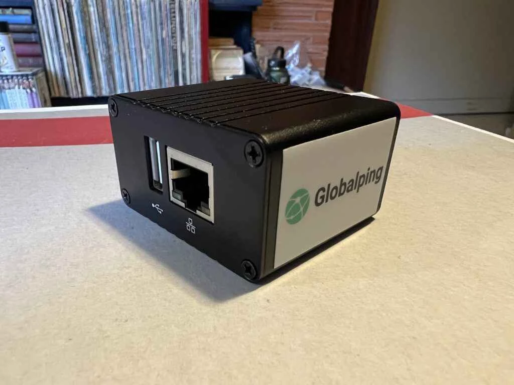 GlobalPingハードウェア