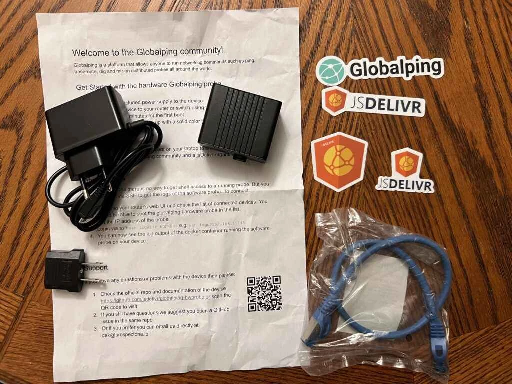 GlobalPingパッケージ