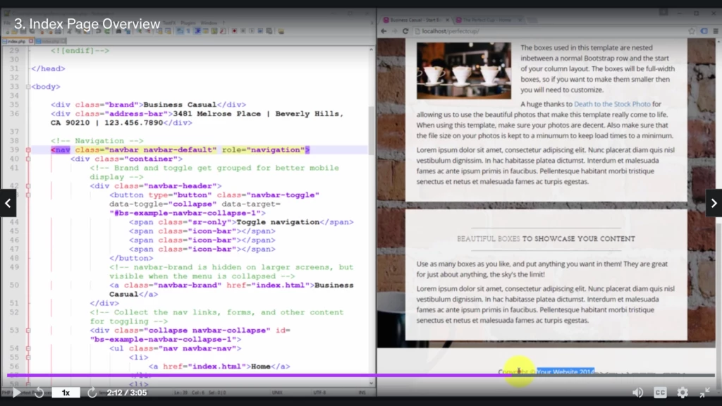 Udemyでコードを編集する