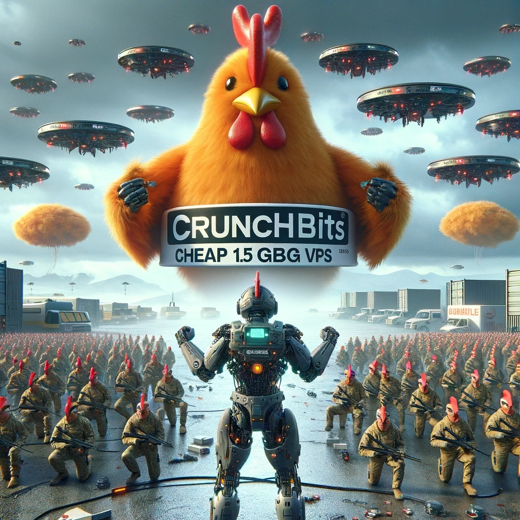 無料のVPS、シャツ、パーカー、銃器！Crunchbitsが大量の景品をプレゼント！