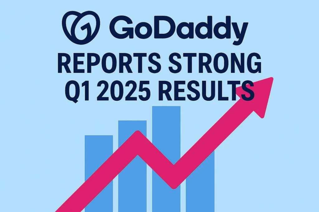 GoDaddy、2025年第1四半期の好業績を発表：売上高は前年比8%増