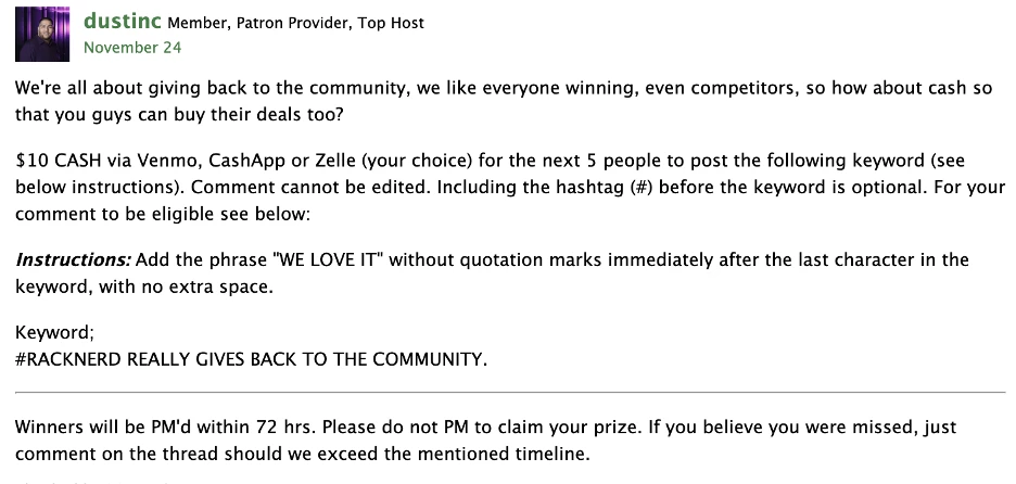 RackNerd スレッド