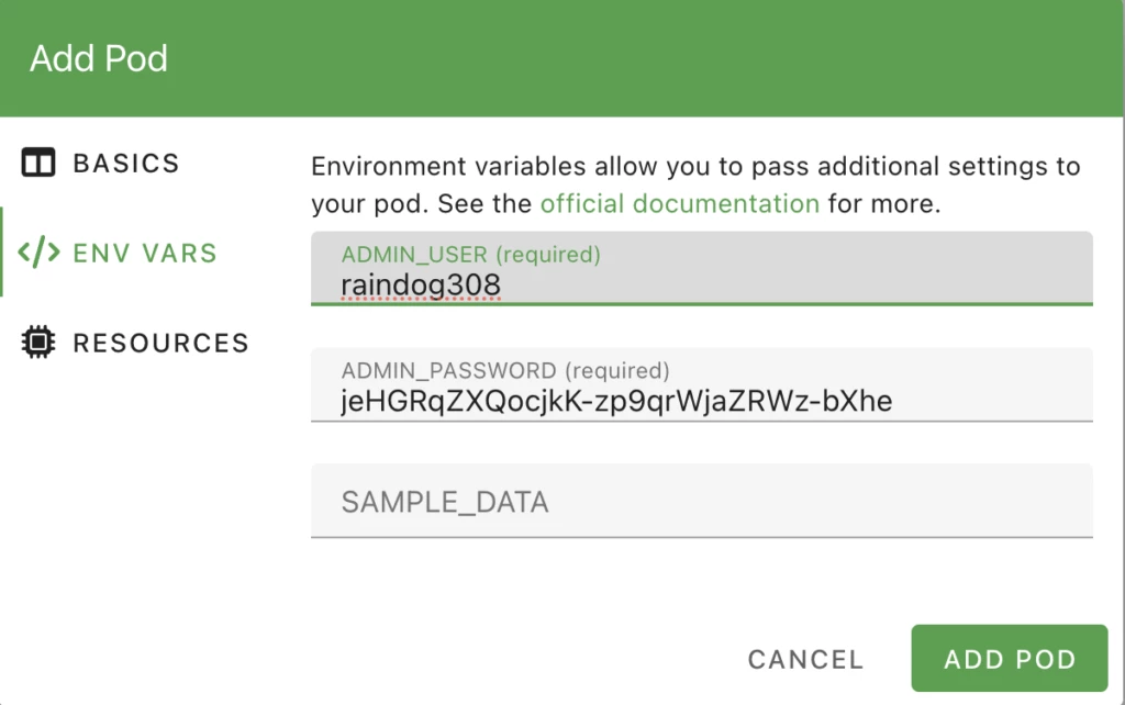PikaPods Statping-ng