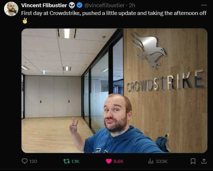サーバーの修理中に楽しめるCrowdStrikeミーム トップ20