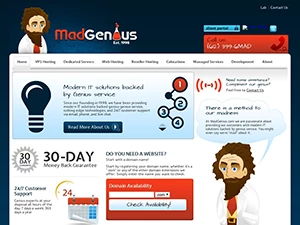 MadGenius – シカゴでホストされている月額 4.95 ドルからの KVM VPS プランが 50% オフ クーポン!