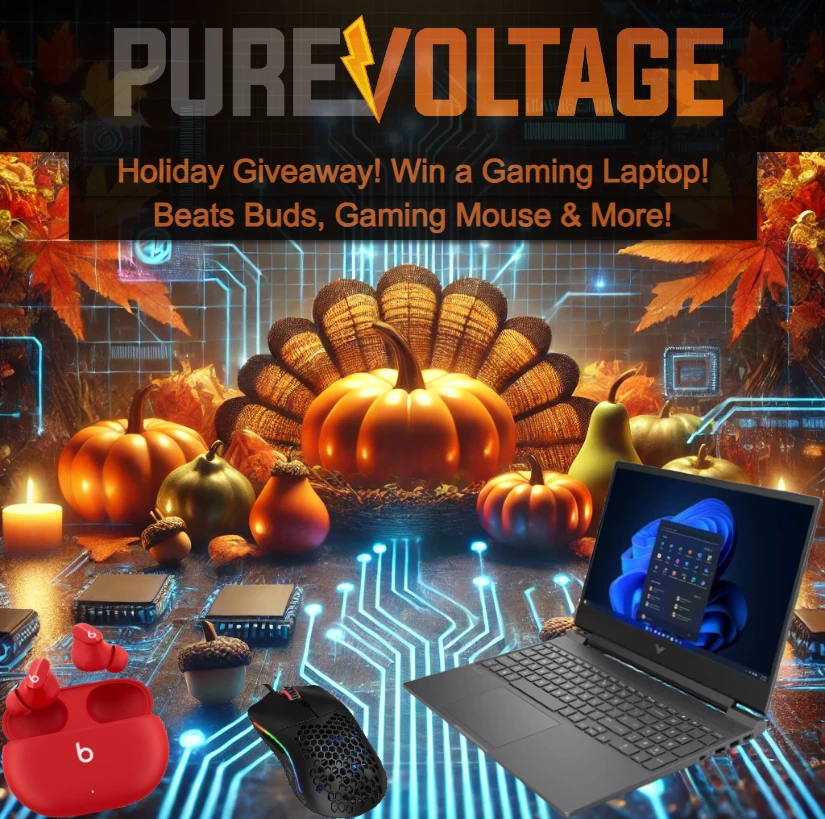 ブラック フライデー: PureVoltage が刺激的なオファーを提供。さらに、ゲーミング ノート PC やその他の素敵な賞品を獲得するチャンスもあります。