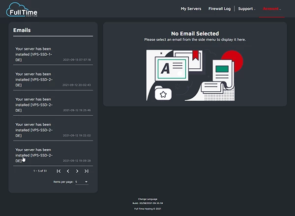 フルタイムホスティングパネル4