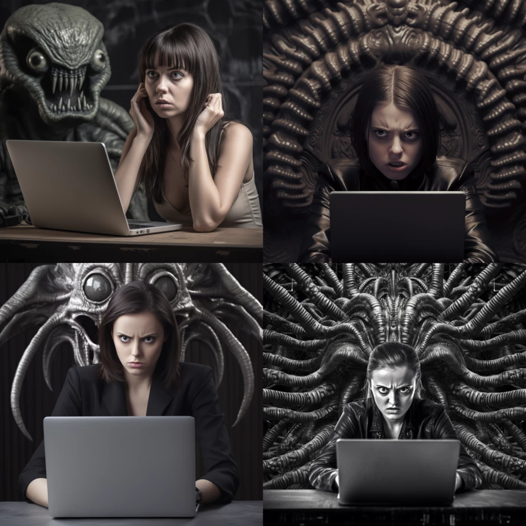 旅の途中 HH ギーガー